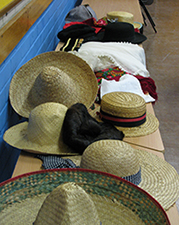 hats on show